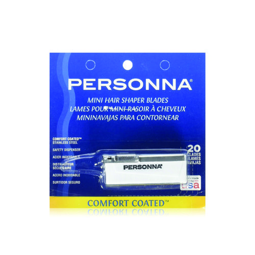 PERSONNA MINI HAIR SHAPER BLADES 20PK
