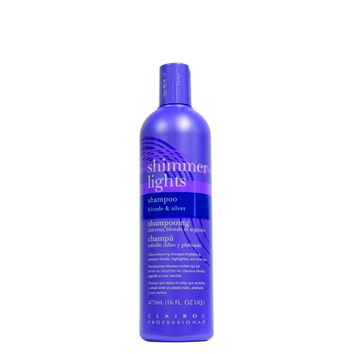 CLAIROL SHIMMER LIGHT SHAMPOO BLOND & SILVER 16 OZ