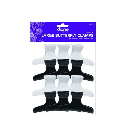 DIANE 13 BUTTERFLY CLAMP-LG 12PK