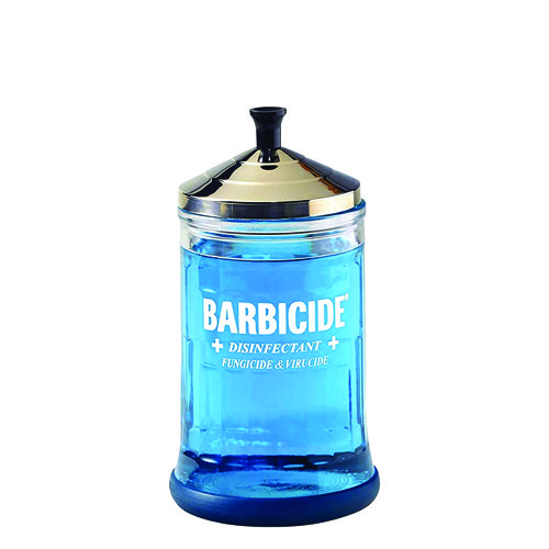 KING BARBICIDE SANITIZING JAR MEDIUM