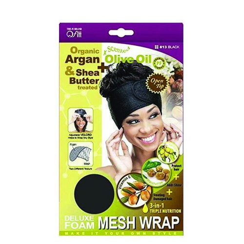 M&M 813 ORG FOAM MESH WRAP BLACK