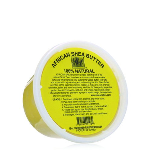 RA 100% SHEA BUTTER 16 OZ