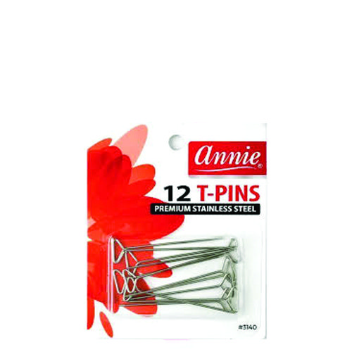 ANNIE 3140 WIG T-PINS 12/PK