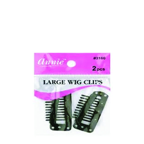 ANNIE 3160 WIG CLIP BLACK LG