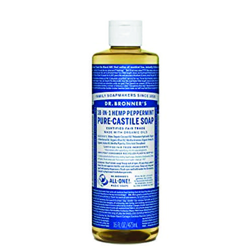 DR BRONNER LIQUID SOAP PEPPERMINT 32 OZ