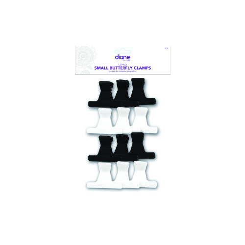 DIANE 14 BUTTERFLY CLAMPS-SM 12PKS