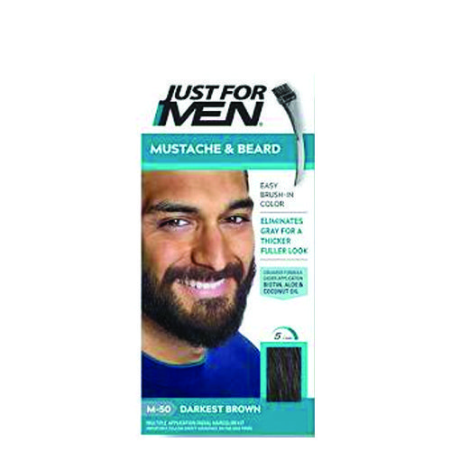 JUST FOR MEN BEARD-NATURAL DARKEST BROWN