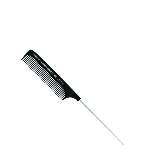 VINCENT CARBON PIN TAIL COMB VT 1712 8.75"