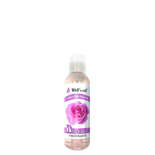 WELL'S OIL 408 ROSE WATER 4 OZ