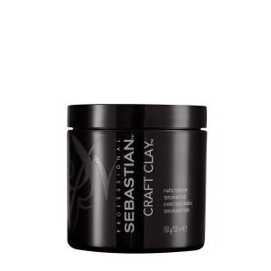 Sebastian Craft Clay – 1.7 Oz – Medium Hold Texturizing Clay For All Hair Types, Made In USA