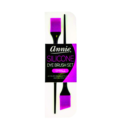 ANNIE 2963 SILICONE DYE BRUSH SET SM PINK.