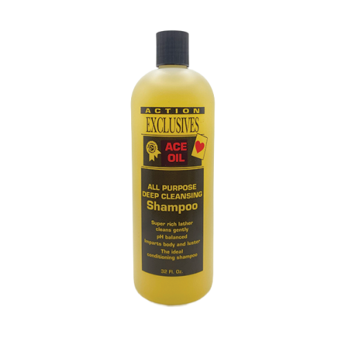ACTION EXCLUSIVES ALL PURPOSE DEEP CLEANSING SHAMPOO 32 OZ