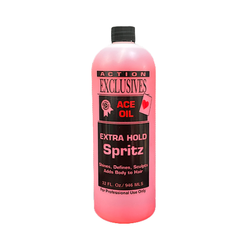 ACTION EXCLUSIVES EXTRA HOLD SPRITS (CHERRY) 32 OZ.