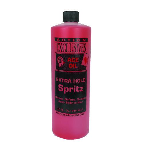 ACTION EXCLUSIVES EXTRA HOLD SPRITS (CHERRY) 32 OZ.