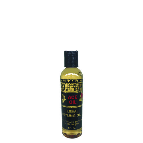 ACTION EXCLUSIVES HERBAL STYLING OIL 4 OZ.