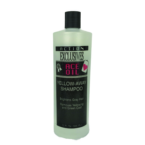 ACTION EXCLUSIVES YELLOW AWAY SHAMPOO 32 OZ.