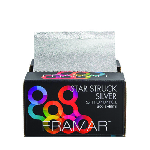 FRAMAR POP UP FOIL STAR STRUCK SILVER 5X11 500 SHEETS