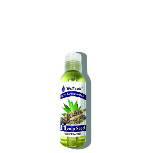WELL'S OIL 407 HEMP SEED 4 OZ.