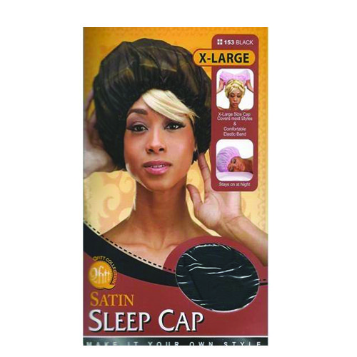 M&M 153 JB SLEEP CAP BLACK