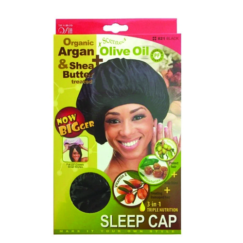 M&M 821 ORG SLEEP CAP BK