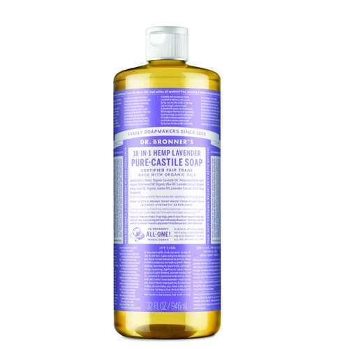 DR BRONNER'S LIQUID SOAP LAVENDER 32 OZ
