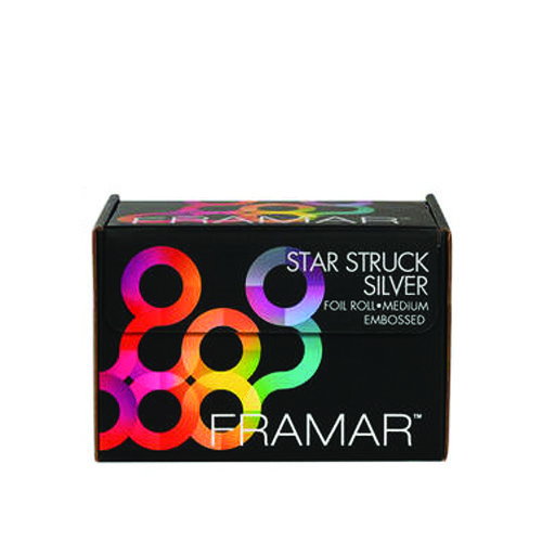 FRAMAR EMBOSSED FOIL STAR STRUCK SILVER 320 FT