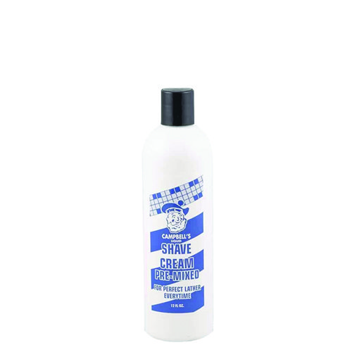 CAMPBELL SHAVE CREAM PREMIXED 12 OZ
