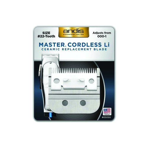 ANDIS BLADE MASTER CRDLESS #22 CERAMIC 05050