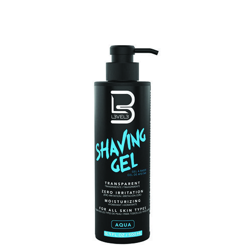 LEVEL 3. SHAVING GEL AQUA 500 ML