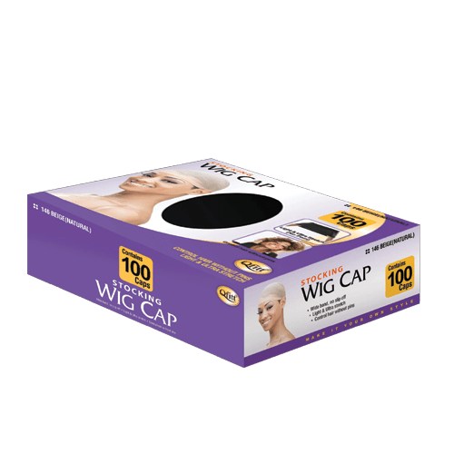 M&M 146 STOCKING WIG CAP 100PC NATURAL
