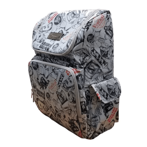 VINCENT BACKPACK VINTAGE SILVER VT10302