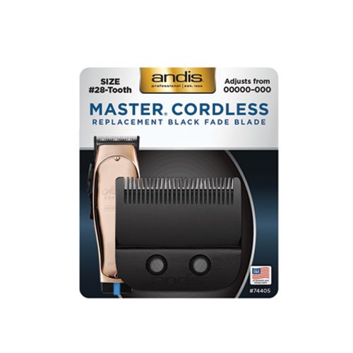 ANDIS BLADE MASTER CORDLESS FADE BLACK 74405