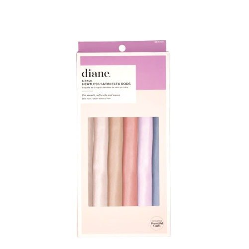 DIANE DER300 HEATLESS SATIN FLEX RODS 10 X 3/4 6PK