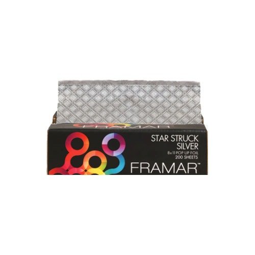 FRAMAR POP-UP FOIL STAR STRUCK SILVER 8X11 200 SHEET