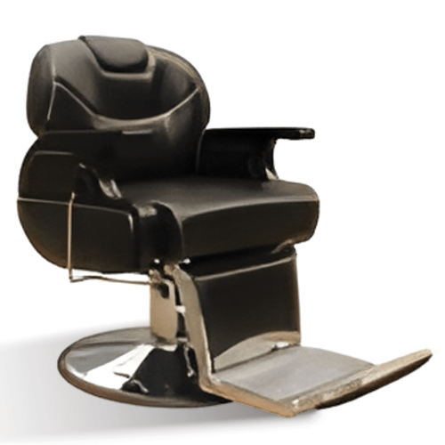 KURE VICTORY II BLK BARBER CHAIR P801 BLK/BLK STICH