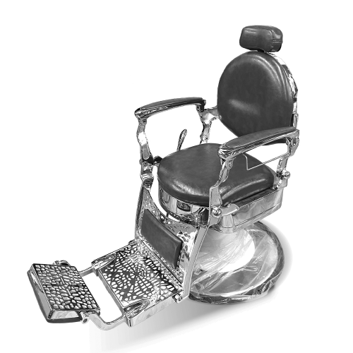 KURE KINGSTON BLACK BARBER CHAIR P803 - FURNITURE SALE