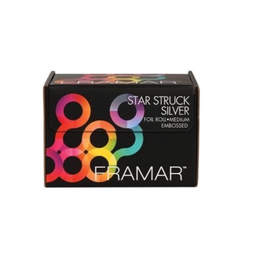 FRAMAR SM ROLL FOIL STAR STRUCK SILVER MEDIUM 320 FT