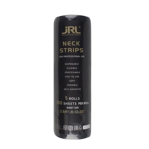 JRL NECK PAPER STRIPS BLACK
