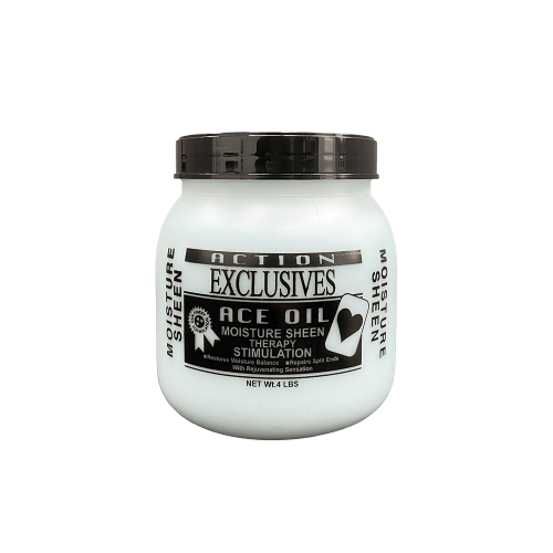 ACTION EXCLUSIVES MOISTURE SHEEN THERAPY STIMULATION 4 LB