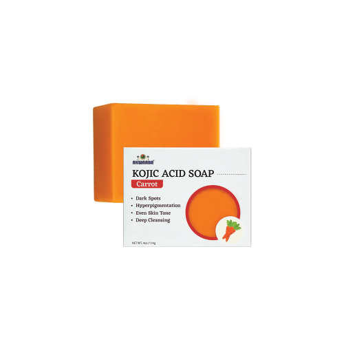 AKWAABA KOJIC ACID SOAP BAR - CARROT 4 OZ