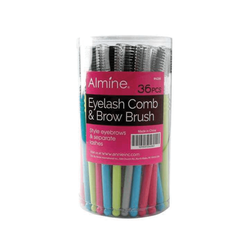 ANNIE 4286 EYELASH COMB AND BROW BRUSH ASST