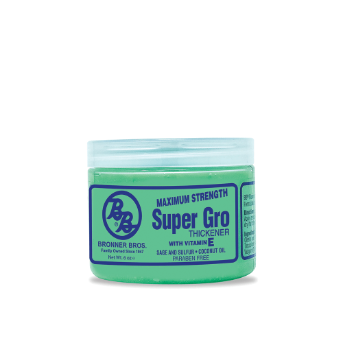 BRONNER BROTHERS SUPER GRO MAX STRENGTH CONDITIONER 6 OZ