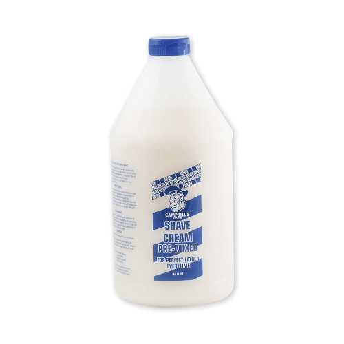 CAMPBELL SHAVE CREAM PREMIXED 64 OZ