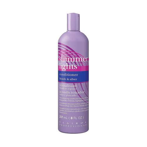CLAIROL SHIMMER LIGHTS CONDITIONER BLONDE & SILVER 8 OZ