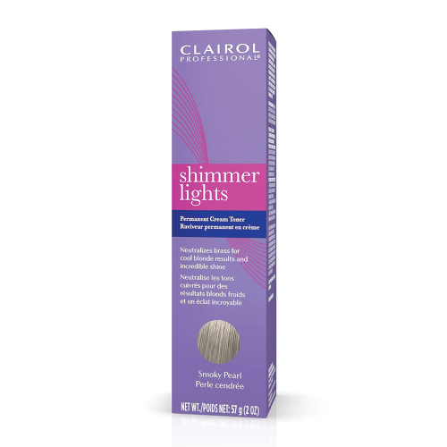 CLAIROL SHIMMER LIGHTS CREAM TONER SMOKY PEARL 2 OZ
