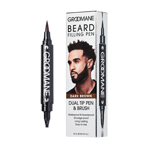 GROOMANE BEARD FILLING PEN - DARK BROWN