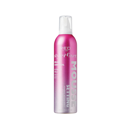 RED BY KISS STYLE FIXER MOUSSE BRAID CONTROL 12 OZ