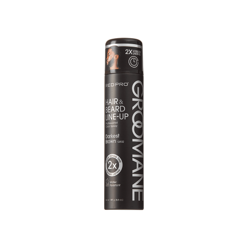 GROOMANE HAIR AND BEARD COLOR SPRAY - DARK BROWN