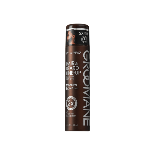 GROOMANE HAIR AND BEARD COLOR SPRAY - MEDIUM BROWN