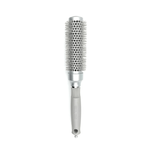 LADO BRUSH CERAMIC+IONIC SILVER THERMAL LONG BARREL M #0435